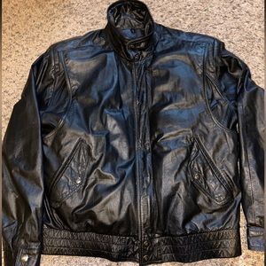Vintage Berman’s Motorcycle Genuine Leather Jacket